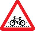 Cycle Crossing traffic sign India